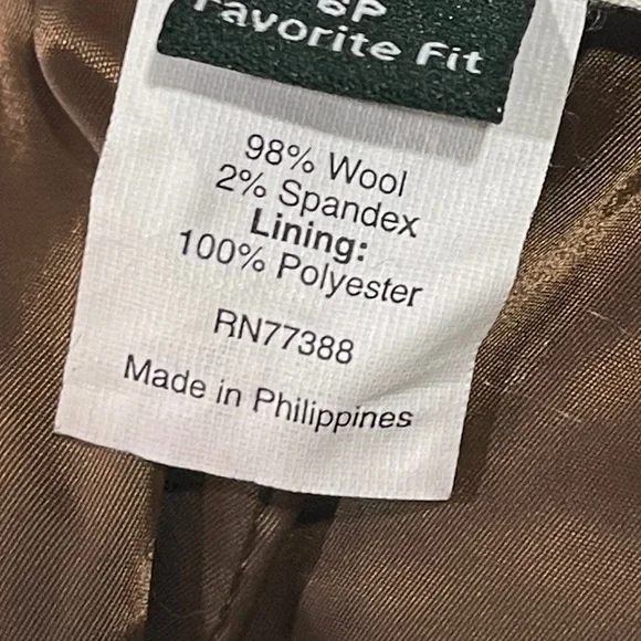 J. Crew Favorite Fit Wool Dress Pant Size 6P - Picture 8 of 14